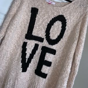 SimplyBe Love light sweater. 16/18. Runs large